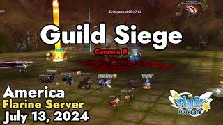 Guild Siege Flarine Server July 13 2024 Camera B  Flyff Universe