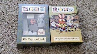 Root Expansion Packs Vagabond Pack & Exiles and Partisans Deck