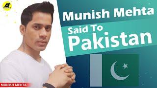 Munish Mehta Said For The People Of Pakistan ?  2D Animation  Munish Mehta  @LearnAnimationHindi