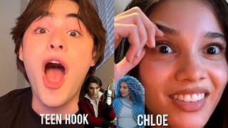 ‼️Instagram Live with Joshua ColleyTeen HOOK & Malia BakerCHLOE - Descendants The Rise of Red‼️