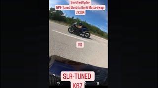 SLR-TUNED K67 VS SertifiedRyder GEN5 WITH GEN6 MOTOR SWAP ZX10R