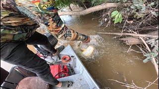 De pesca en Arauca trabajo de llano amigos y comida así se pesca y se cocina un bagre de 12 kilos