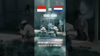 Indonesian forces pushed back by Dutch army #shorts #short #movie #war