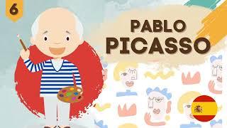 Famous PAINTERS for kids - famous paintings and artists Picasso Dali Michelangelo Van Gogh