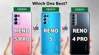 Oppo Reno 5 Pro vs Oppo Reno 5 vs Oppo Reno 4 Pro