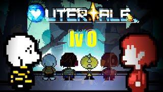 {Secret PacifistLV 0 Ending} Outertale Project Spacetime Gameplay