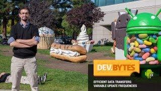 DevBytes Efficient Data Transfers - Variable Update Frequencies