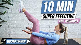 10 Min Beginner Abs Workout- Quick Fit Fun Fat Burning Home Exercises