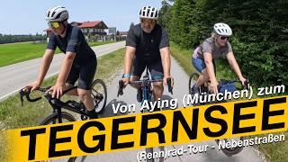 ‍️ Rennrad Tour von Aying  München zum Tegernsee ‍️