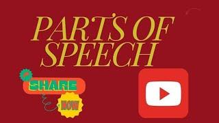 Parts of Speech  In English Grammar with Examples Verb  Noun  Adverb  Adjective Articles etc.