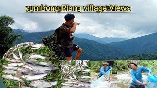 Unbelievable Catch Traditional net fishing in River  village life style  jay neri official