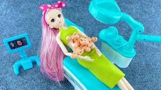 Satisfying with Unboxing Doctor Pregnant many baby Toys Collection ASMR  Review Toys