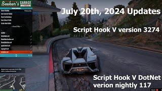 Script Hook V updates as of 07202024.