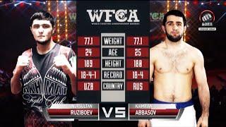 Нурсултан Рузибоев vs. Кямран Аббасов  Nursultan Ruziboev vs. Kiamrian Abbasov  WFCA 50