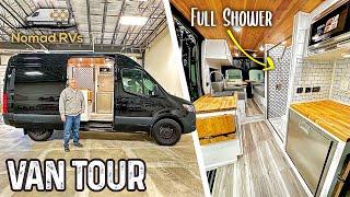 Custom SPRINTER Van Conversion With Bathroom & Shower