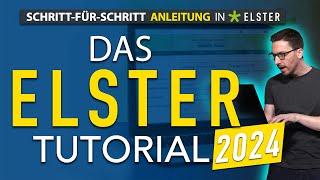 Steuererklärung selber machen  DAS Elster Tutorial 2024  Steuererklärung 2023 Elster ausfüllen