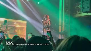 talk - Keshi HellHeaven Tour New York Fancam 220522