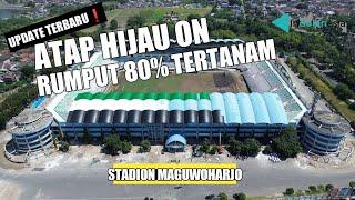 UPDATE TERBARURENOVASI STADION MAGUWOHARJO SLEMAN  LAMBANG IDENTITAS JATI DIRI PSS SLEMAN