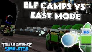 Can Elf Camps ONLY Beat The Grave Digger?  Roblox Tower Defense Simulator