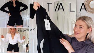TRYING NEW TALA PIECES  ACTIVEWEAR TRY ON HAUL + REVIEW  James and Carys