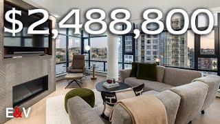 Inside This $2488800 Luxury Vancouver Apartment  Luxury Apartment Tour