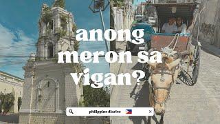 EXPLORING VIGAN CITY  bantay bell tower calle crisologo and the iconic kalesa ride