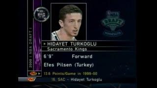 2000 NBA Draft  Hedo Turkoglu Draft Day