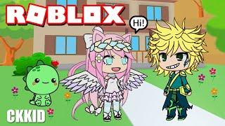 เล่นเกมโรบอก Gacha Life ตัวละครฉบับการ์ตูนน่ารักมุ้งมิ้ง    Gacha Life Roblox Games  ckkid