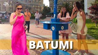  4K HDR  Batumi 2024  City center walking tour - Georgia’s Gorgeous city