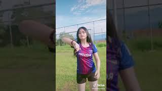 Tiktok cewek cantik fans barcelona goyang hot