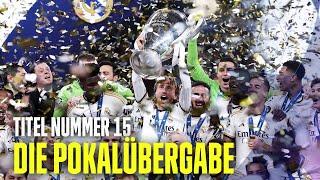 Sie können nicht verlieren Real Madrid bei der Titelübergabe  UEFA Champions League