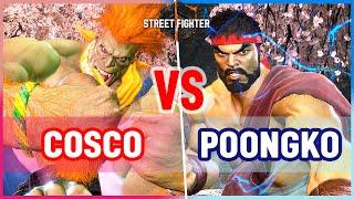 SF6   Cosco Blanka vs PoongKo Ryu   Street Fighter 6