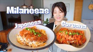 Milanesa Coreana y JaponesaㅣPicante y Salado Dulce 