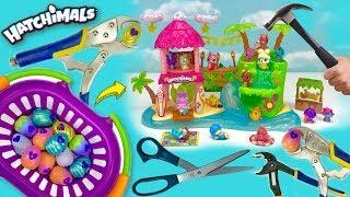 Smashing Hatchimals CollEGGtibles Hatchimals Tropical Party Playset Hatchtopia Mermal Magic