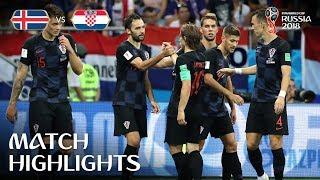 Iceland v Croatia  2018 FIFA World Cup  Match Highlights