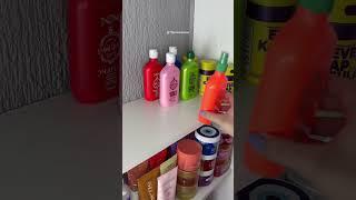 Organizando meus produtos de cabelo  #autocuidado #cabelo #selfcare #organização