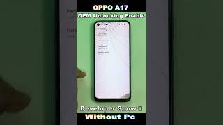 How to Enable Developer Option in Oppo A53  Developer Show How to Enable USB Debugging Mode in OPPO