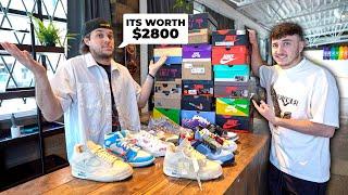 Massive Sneaker Trade For $5000 Mystery Box
