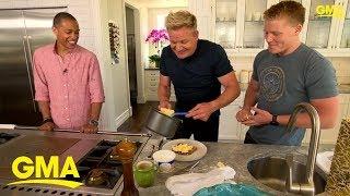 Gordon Ramsays perfect scrambled eggs tutorial  GMA Digital