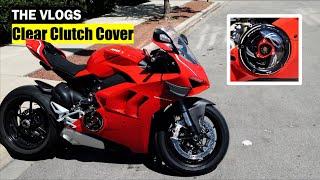 The Vlogs Ducati Gets a Clear Clutch Cover