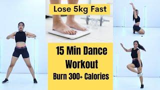 15 Min Daily Dance Workout for Weight Loss at home  Lose 5kgs Fast Challenge  Somya Luhadia