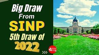 Saskatchewan PNP 2022 update  Big Draw From SINP  6 July