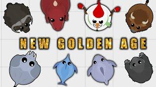 NEW GOLDEN AGE UPDATE IN MOPE.IO  NEW SKINS SHOWCASE & GAMEPLAY