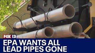 EPA wants to replace all lead pipes in 10 years  FOX 13 Seattle