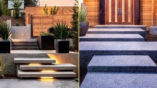 Backyard Design Beautiful Garden Steps Made from Concrete 29+ Best Ideas