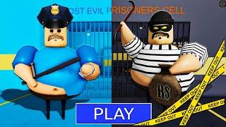 POLICE VS THIEF Barrys Prison Run Obby - ROBLOX XpertVali Walkthrough #roblox