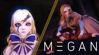  MMD M3GAN  M3GAN its damaged by GEMMA - Final scene recreation animation