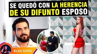 Se quedó con la herencia de su difunto esposo