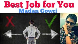 Best Job for You  தமிழ்  Madan Gowri  MG