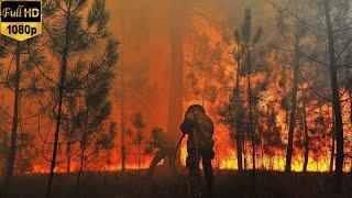 Fire & Forest Fire Stock Footage  Free HD Video - no copyright